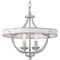 Progress Lighting Gulliver Collection Four-Light 14-1/4" Semi-Flush Convertible P350117-141 - alternate 3